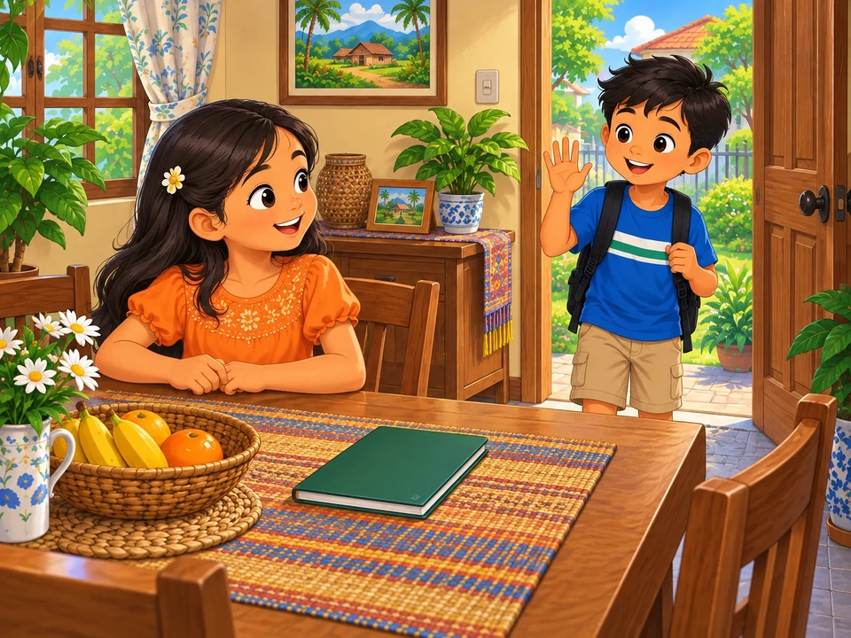 Nagkikita sina Tessa at Jan bago magsimula ang kanilang usapan.